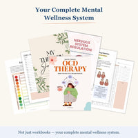 Ultimate OCD Recovery Bundle Printable – OCD Therapy Workbook, Nervous System Regulation & Mental Health Journal PDF