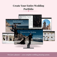 Ultimate Wedding Planner Bundle Printable - Wedding Planner, Budget Tracker, Invitations, Canva Templates & Wedding Planning Toolkit