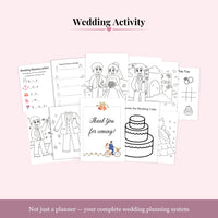 Ultimate Wedding Planner Bundle Printable - Wedding Planner, Budget Tracker, Invitations, Canva Templates & Wedding Planning Toolkit