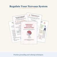 Ultimate OCD Recovery Bundle Printable – OCD Therapy Workbook, Nervous System Regulation & Mental Health Journal PDF