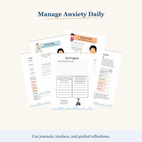 Ultimate OCD Recovery Bundle Printable – OCD Therapy Workbook, Nervous System Regulation & Mental Health Journal PDF