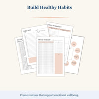 Ultimate OCD Recovery Bundle Printable – OCD Therapy Workbook, Nervous System Regulation & Mental Health Journal PDF