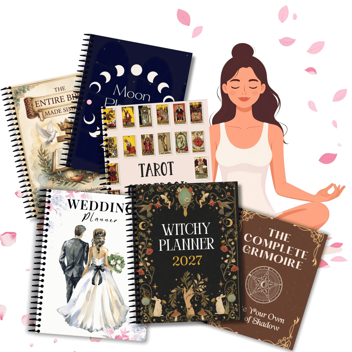 Reflect, Reset & Grow with<em>, Guided Journals and  Personal Workbook</em>