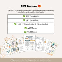 Ultimate Nervous System Regulation Bundle Printable – Somatic Therapy, Trauma Healing, Anxiety Relief, Emotional Regulation & Mental Wellness Workbooks